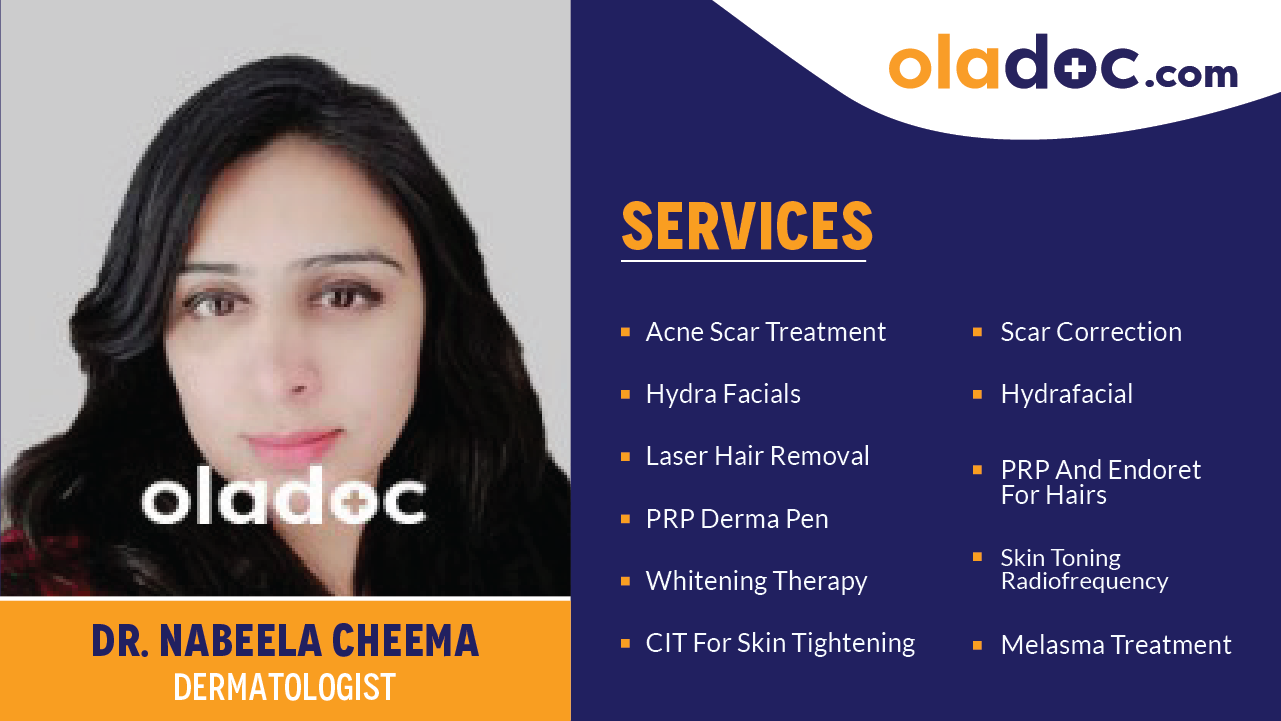 Services provided by Dr.Nabeela Cheema